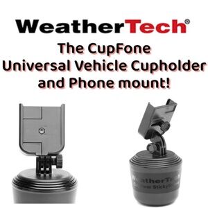 WeatherTech - ‘The CupFone’ Universal Vehicle Cupholder Adjustable Phone mount